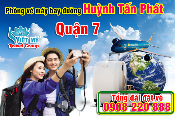 vé máy bay đường Huỳnh Tấn Phát