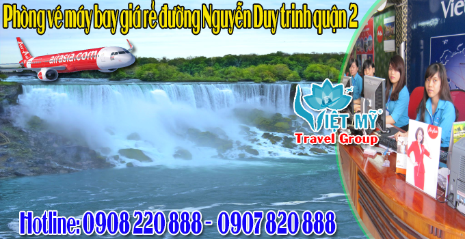 vé máy bay đường Nguyễn Duy trinh quận 2