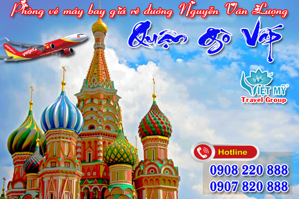 vé máy bay đường Nguyễn Văn Lượng quận Gò Vấp