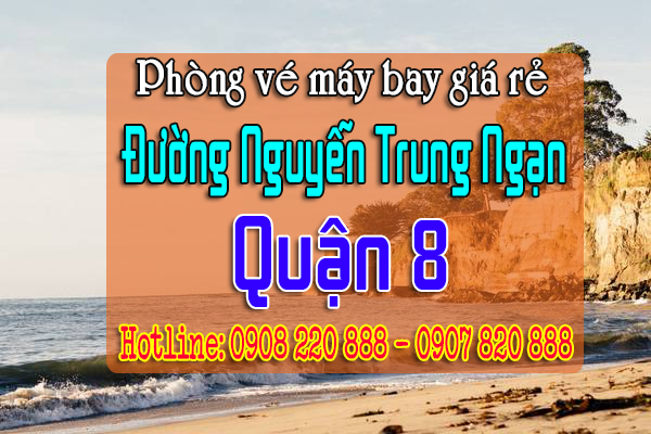 Vé máy bay đường Nguyễn Trung Ngạn quận 8