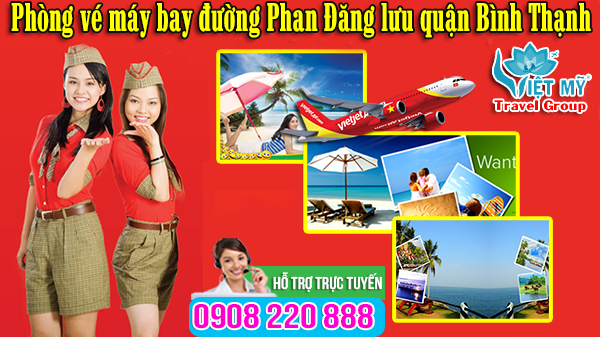 vé máy bay đường Phan Đăng Lưu quận Bình Thạnh