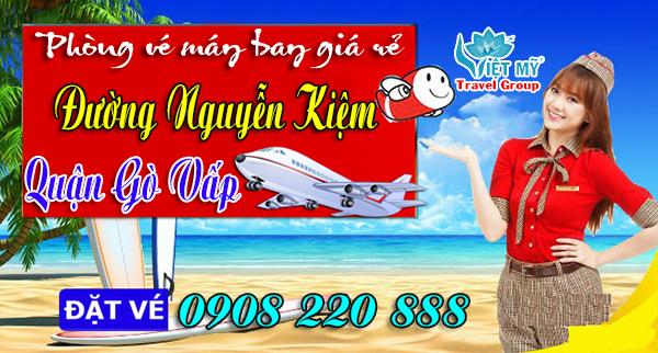 Phòng vé máy bay đường Nguyễn Kiệm quận Gò Vấp - Việt Mỹ