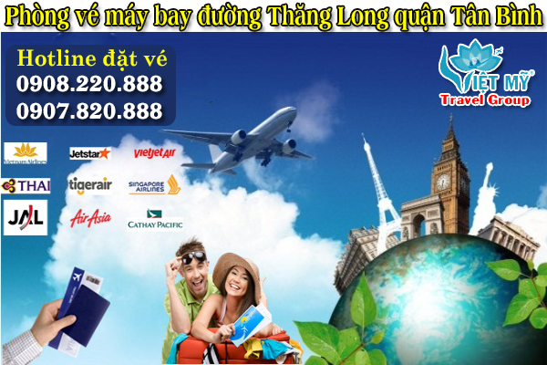 Phòng bán vé máy bay đường Thăng Long quận Tân Bình