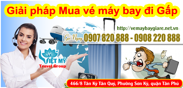 Mua vé máy bay đi gấp tại 466/8 Tân Kỳ Tân Quý, Phường Sơn Kỳ, quận Tân Phú