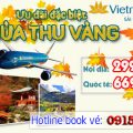 khuyến mãi Mùa Thu Vàng 2018 Vietnam Airlines