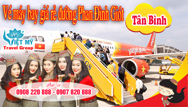 vé máy bay giá rẻ đường Phan Đình Giót quận Tân Bình - Việt Mỹ