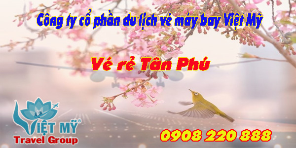 Vé máy bay giá rẻ đường Phan Anh quận Tân Phú- Việt Mỹ