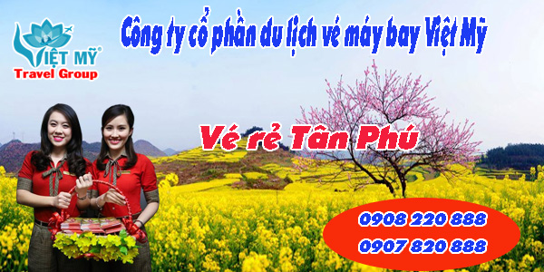 Vé máy bay giá rẻ đường Nguyễn Hữu Tiến quận Tân Phú - Việt Mỹ