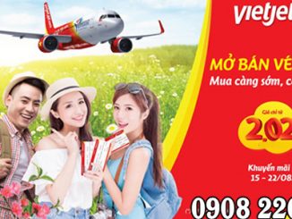 Vé Tết 2020 của hãng Vietjet Air chỉ với 2.020VNĐ
