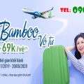 Bamboo Airways tung mức giá vé siêu shock 69K