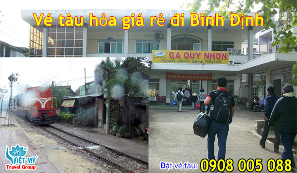 Vé tàu hỏa giá rẻ đi Bình Định