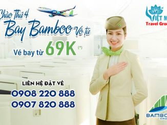 Thứ 4 bay thỏa thích cùng Bamboo chỉ từ 69K