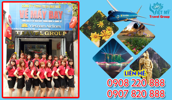 Vé máy bay giá rẻ đường Cách Mạng quận Tân Phú - Việt Mỹ