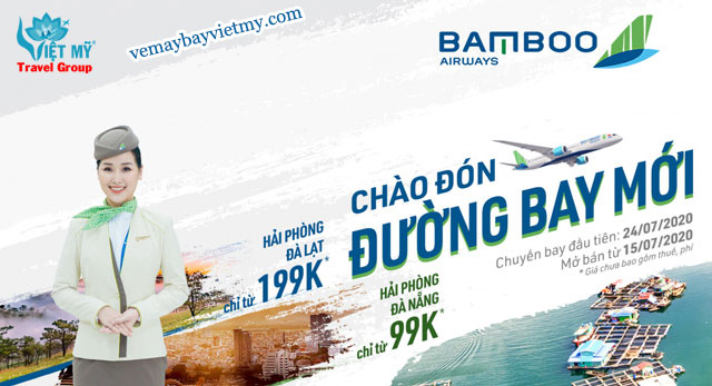 Bamboo khuyến mãi mừng đường bay mới từ Hải Phòng