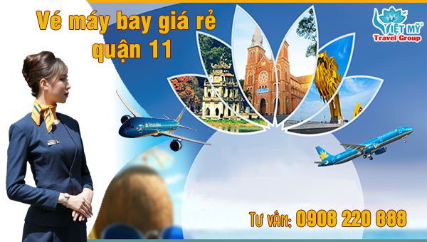 Vé máy bay giá rẻ khu vực Công viên văn hóa Đầm Sen quận 11 - Việt Mỹ
