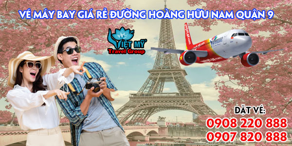 Vé máy bay giá rẻ đường Hoàng Hữu Nam quận 9 - Việt Mỹ