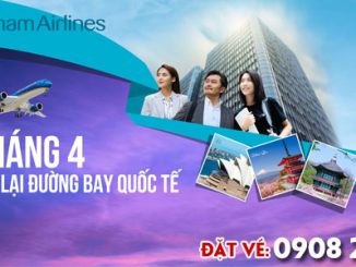 Vietnam Airlines khai thác các đường bay đi Quốc Tế