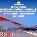 Vietnam Airlines khai trương đường bay thẳng TP. HCM - San Francisco