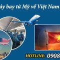 Giá vé máy bay từ Mỹ về Việt Nam