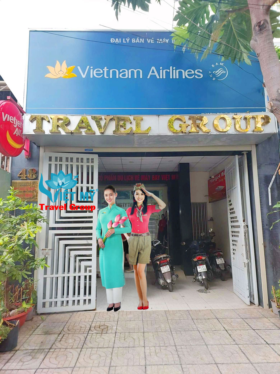Phòng vé máy bay tết Việt Mỹ Bình Dương