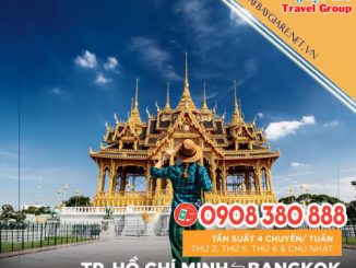 Bay Tp.HCM - Bangkok giá vé từ 327,000 đồng/chiều
