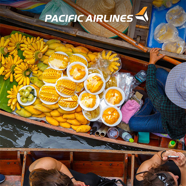 Khám phá Chợ nổi Bangkok với vé bay từ 1.886K/lượt