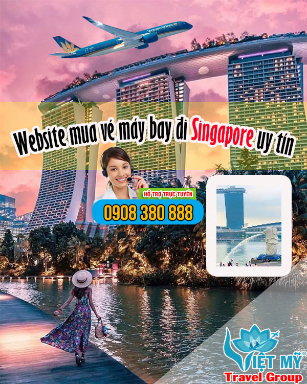 Mua vé máy bay đi Singapore tại Website uy tín Sin-website