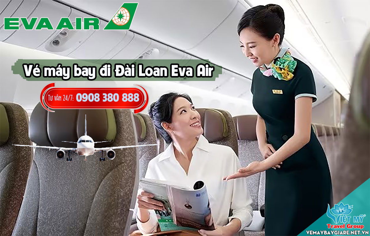 Mua vé bay Eva Air đi Đài Loan