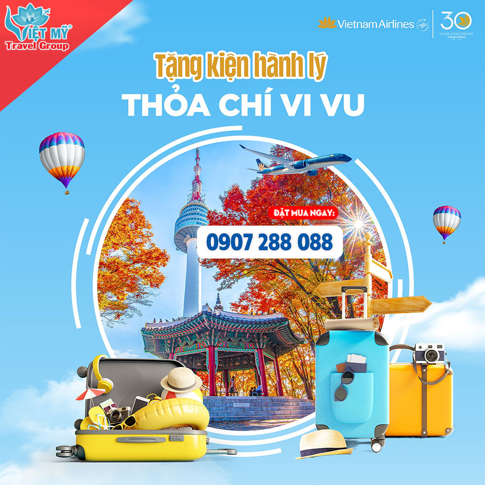 Tặng ký gửi hãng Vietnam Airlines khia bay Hàn và Đài Loan