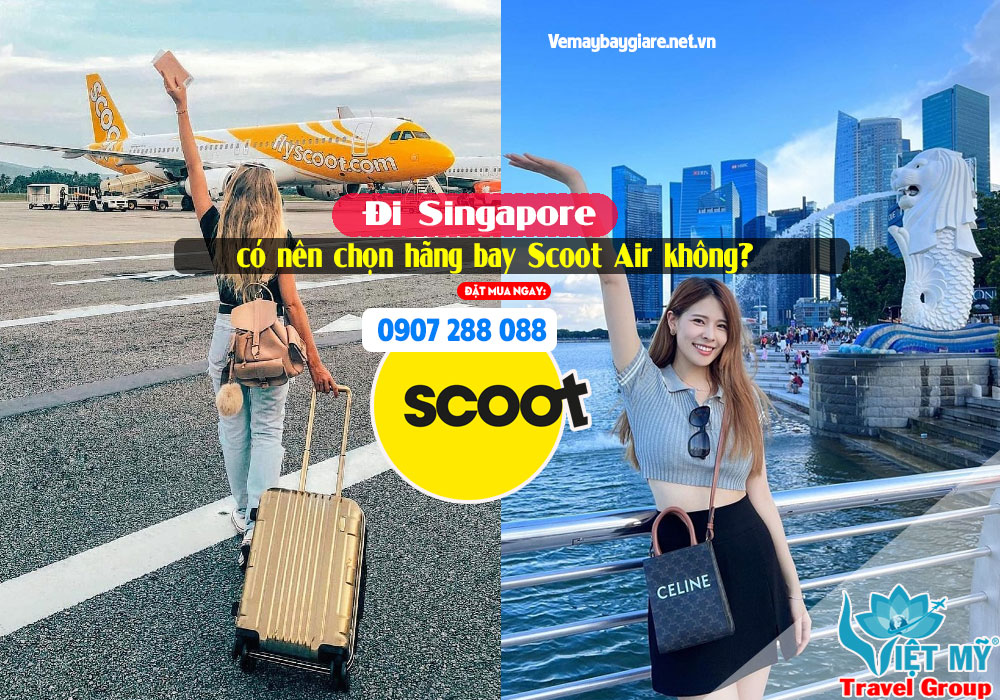 Đi Singapore có nên chọn hãng bay Scoot Air không?