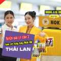 Tuyển đại lý cấp 2 bán vé máy bay Nok Air Thái Lan