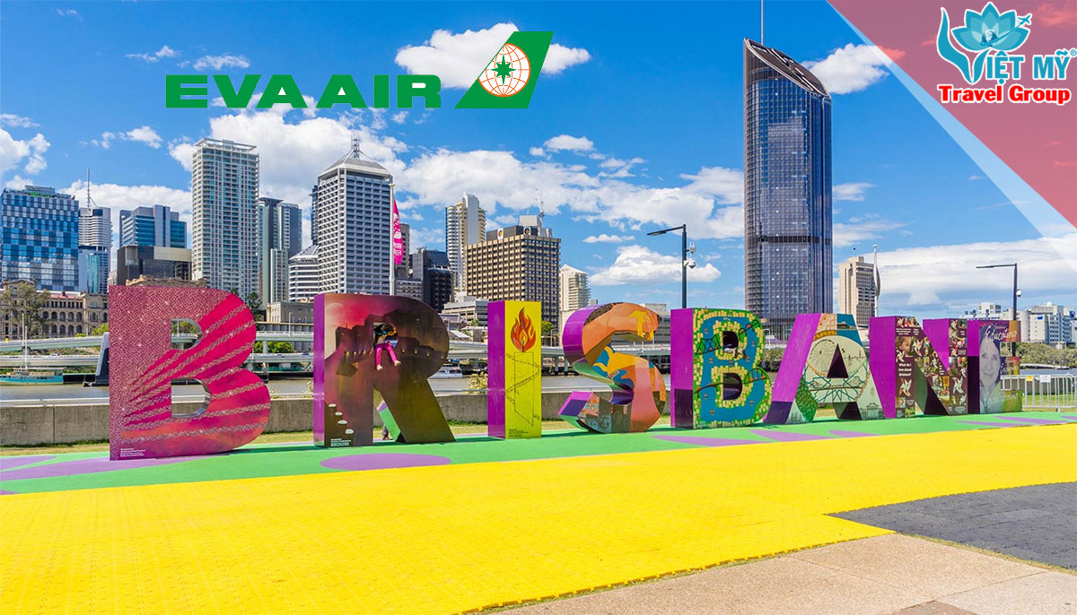 Cùng Eva Air bay đến Brisbane chỉ từ 368 USD