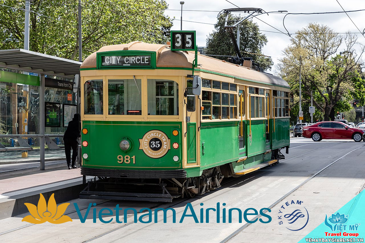 Vé máy bay đi Melbourne tháng 3 Vietnam Airlines