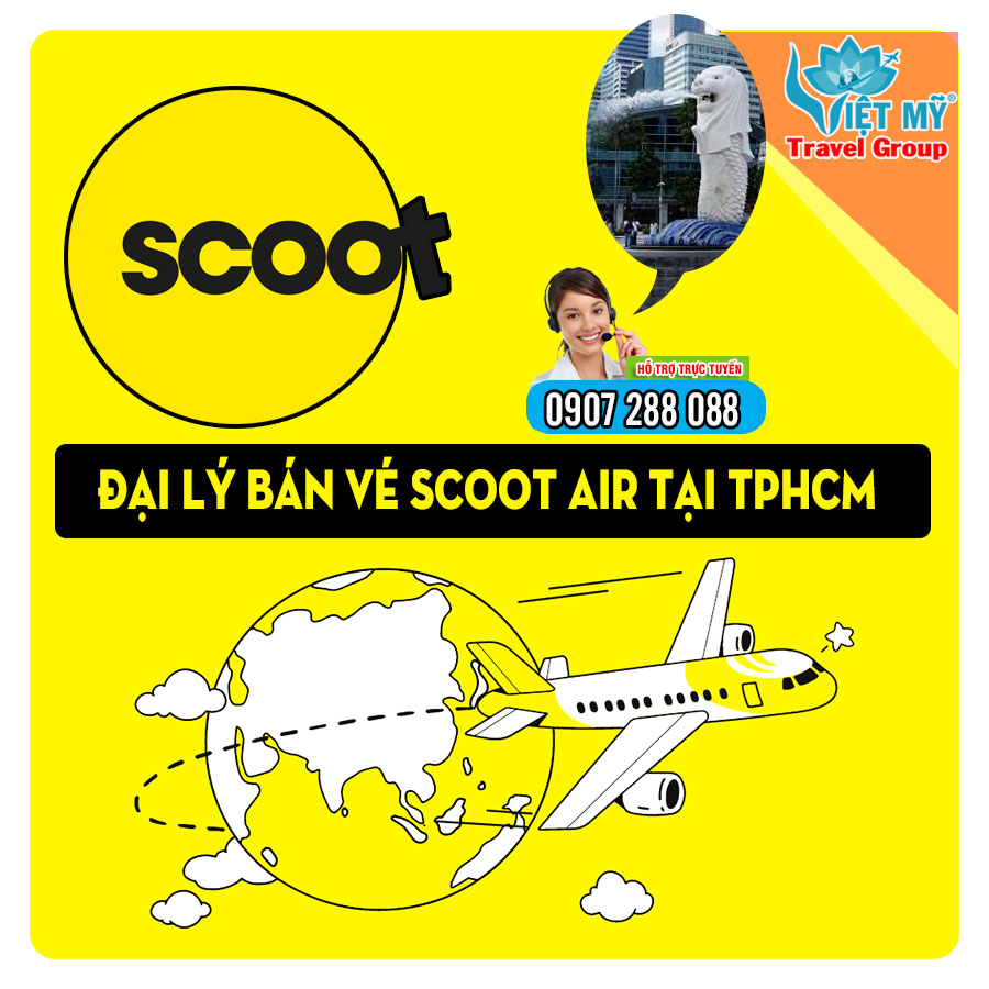 Đại lý bán vé Scoot Air tại TPHCM