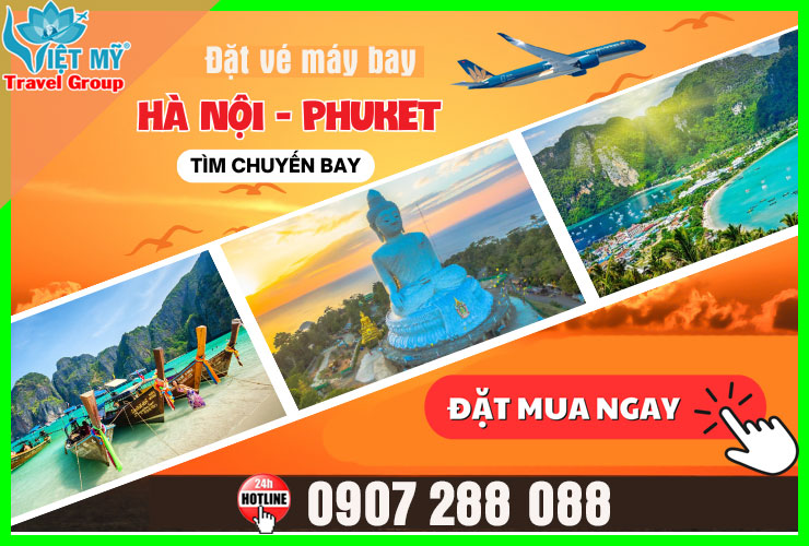 Đặt vé máy bay Hà Nội đi Phuket