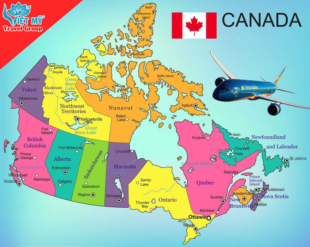 Đặt mua vé máy bay đi Canada tháng 5