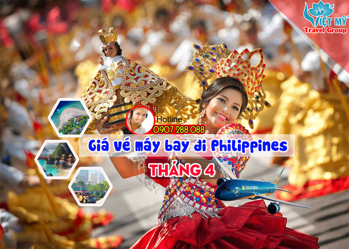 Giá vé máy bay đi Philippines tháng 4