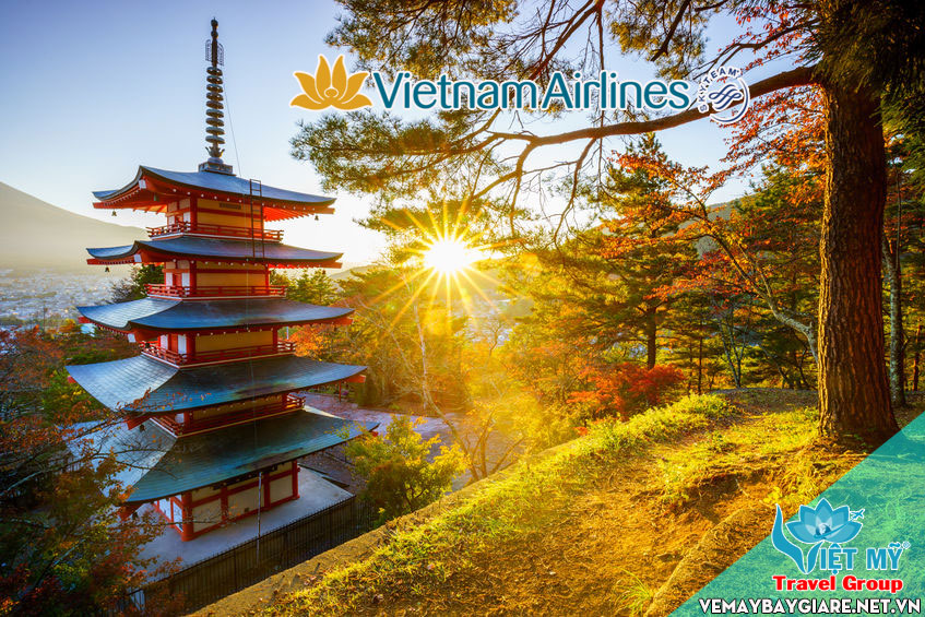 KHUYẾN MÃI giá vé hấp dẫn du lịch Nhật Bản từ Vietnam Airlines
