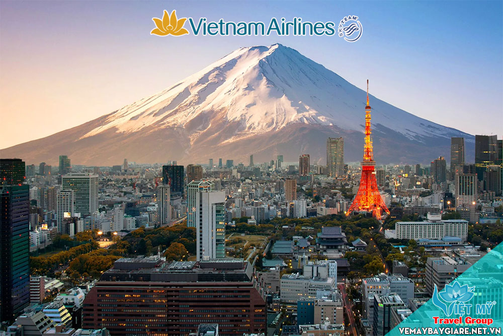 KHUYẾN MÃI giá vé hấp dẫn du lịch Nhật Bản từ Vietnam Airlines