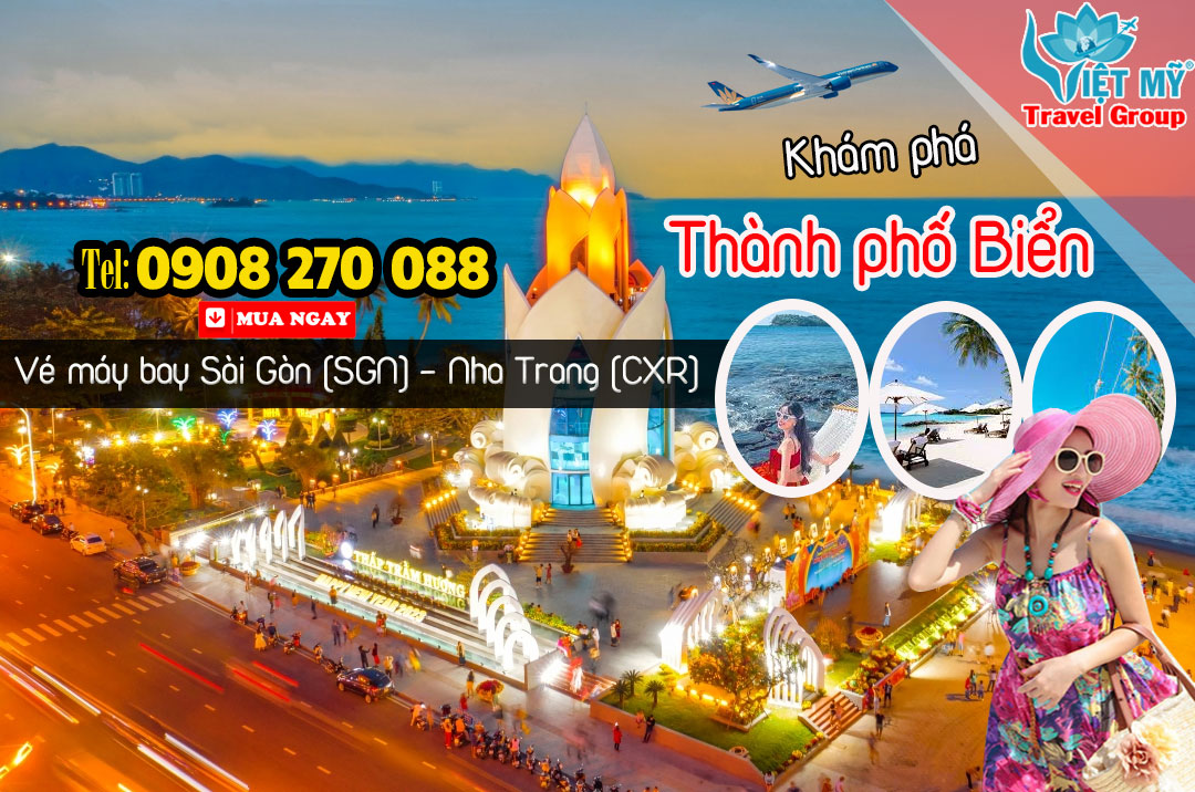 Vé máy bay Sài Gòn (SGN) - Nha Trang (CXR)