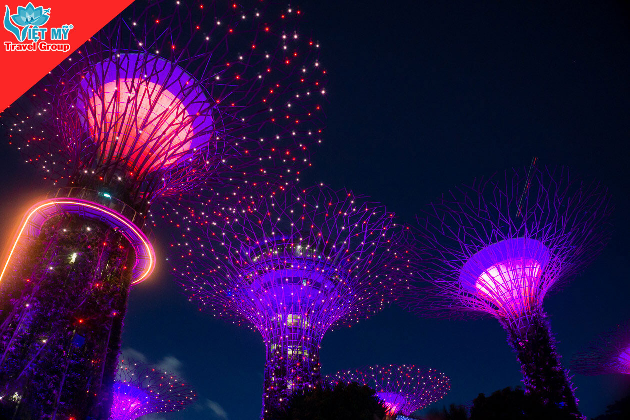 Săn vé máy bay giá rẻ đi Gardens by the Bay Singapore