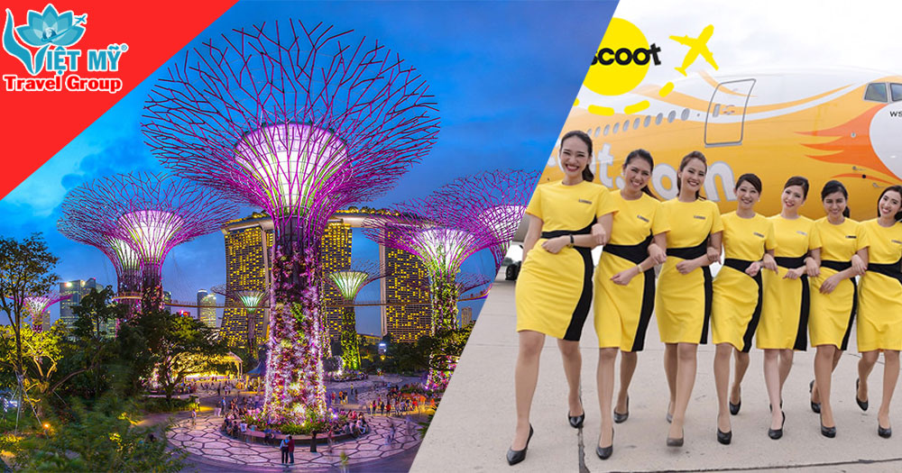 Vi vu đến Singapore bay thẳng và giá tốt với Scoot Air