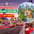 Vé máy bay Los Angeles (LAX) - Sài Gòn (SGN)