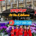 Vietjet bay từ Sài Gòn đi Melbourne giá bao nhiêu?