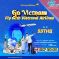 Bay chặng Việt - Thái giá từ 55 THB hãng Vietravel Airlines