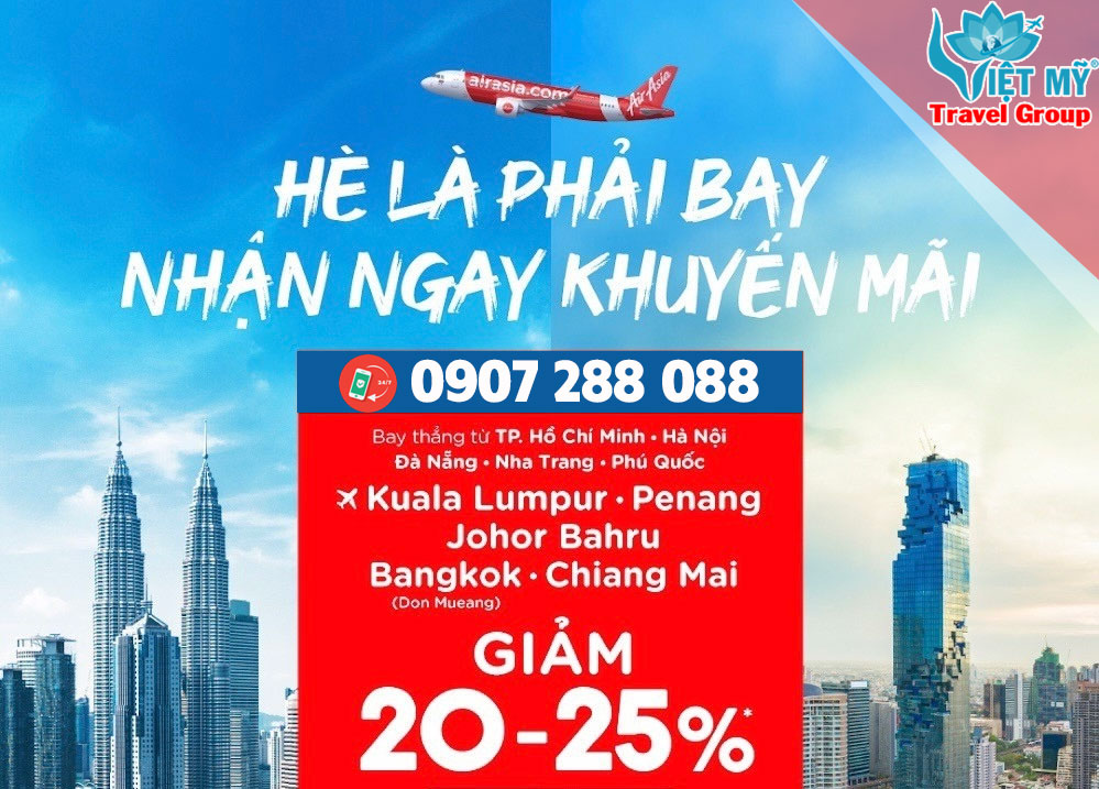 Nhận ngay khuyến mãi" từ Air Asia (AK)