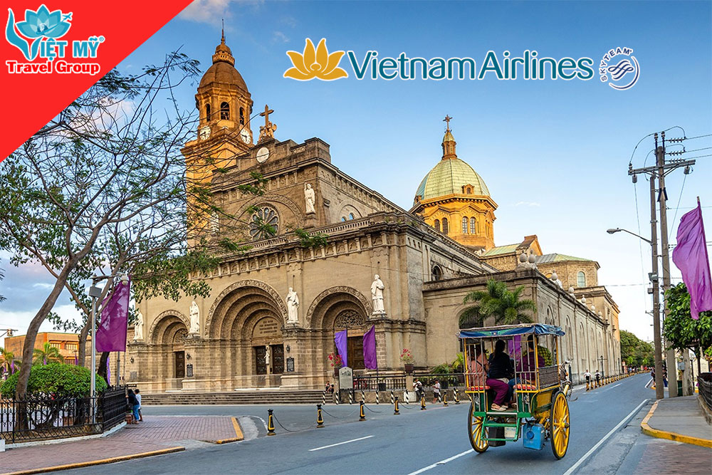 Bay Tp. Hcm/Hà Nội đi Manila chỉ từ 3.549.000 VND/Khứ hồi