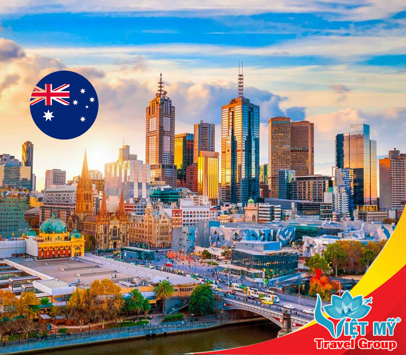 Mua vé máy bay Hà Nội đi Melbourne bay hãng Vietjet