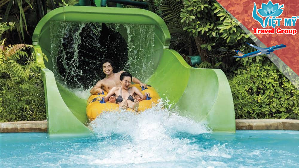 Du lịch và trải nghiệm Công viên nước Adventure Cove Singapore