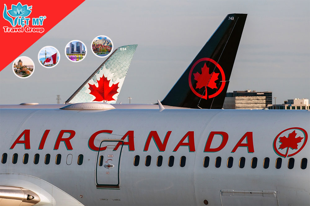 Săn vé bay giá tốt du lịch Canada tháng 7